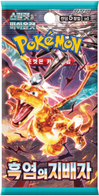 Pokémon Sammelkartenspiel Ruler of the Black Flame Booster-Pack (KOR)