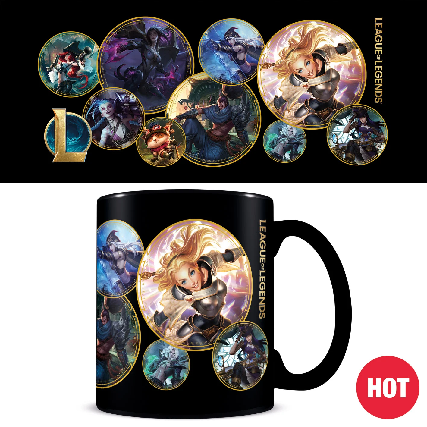 League of Legends Heat Change Tasse (315 ml)