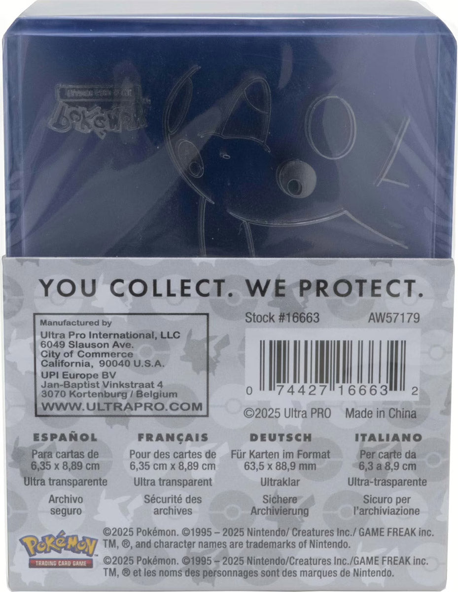 Ultra PRO – Pokémon Pikachu Toploader & Penny Sleeves Combo Pack (25 Stück)