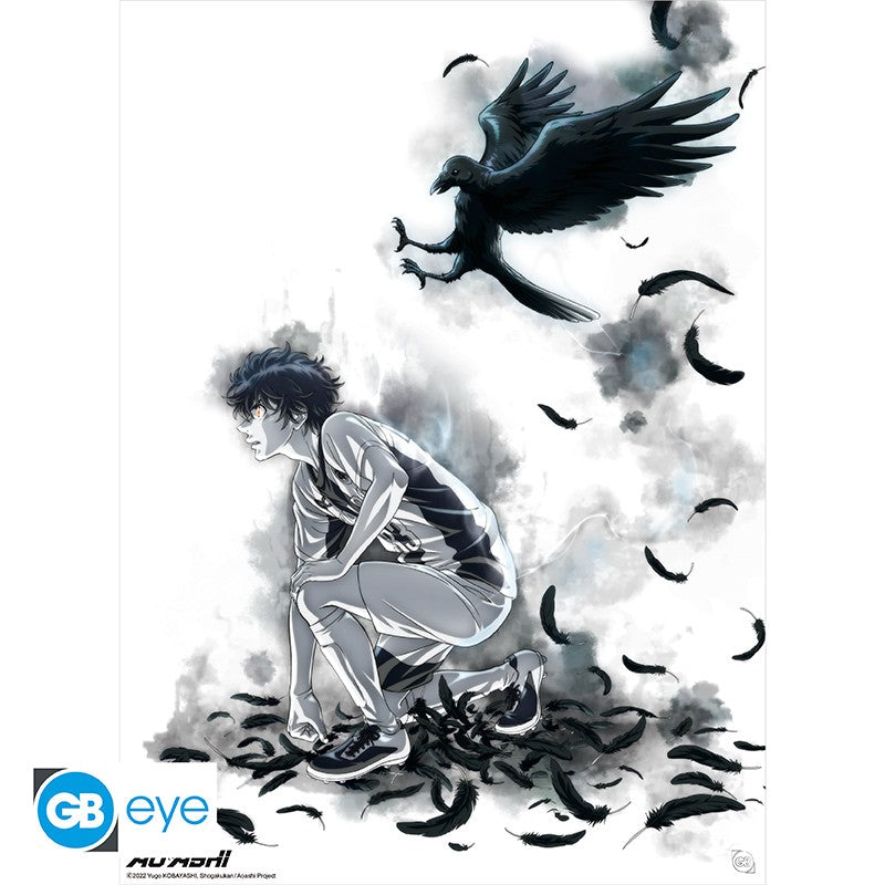 Ao Ashi Chibi-Poster "Ultimate Vision" 52 x 38 cm