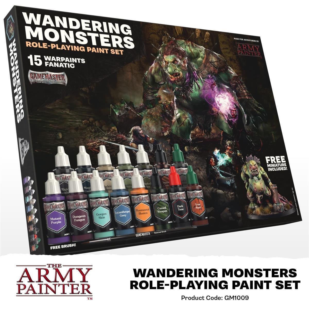 GameMaster: Wandering Monsters Role-playing Paint Set