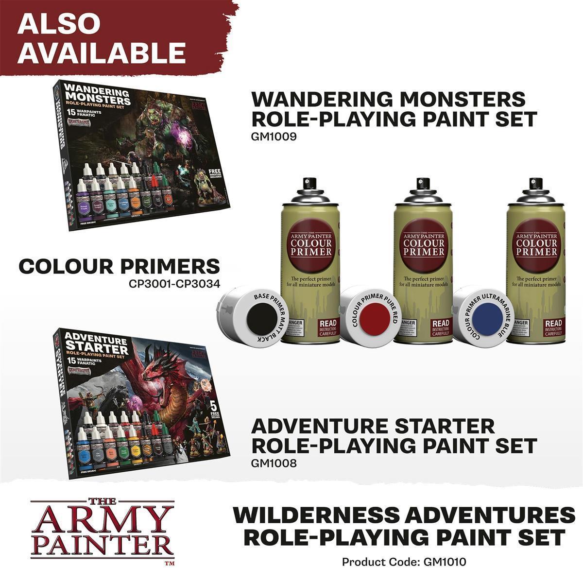 GameMaster: Wilderness Adventures Role-playing Paint Set