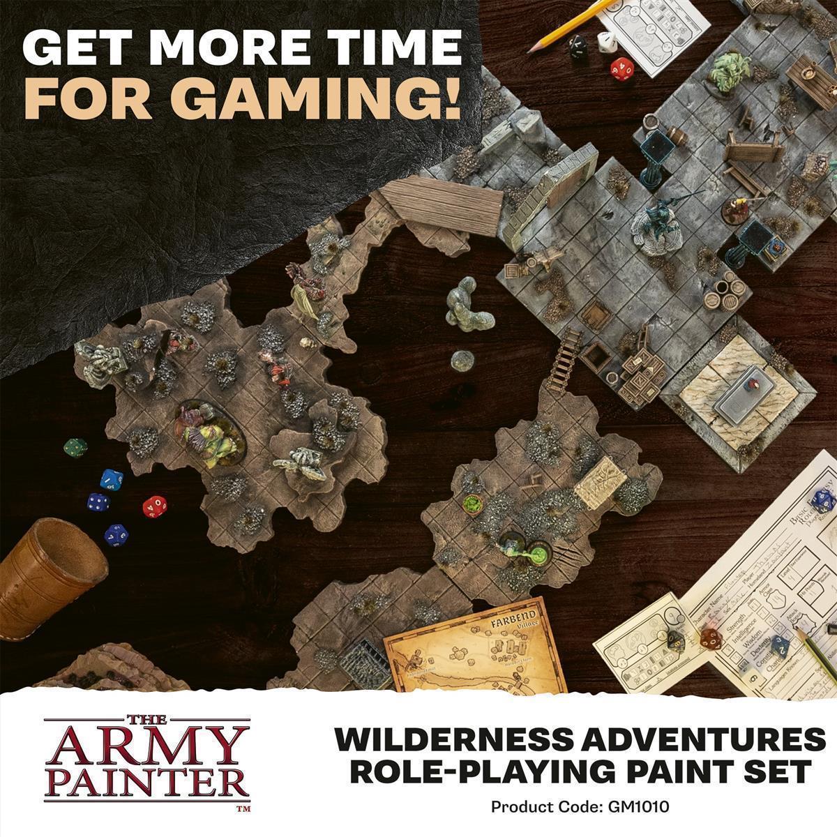GameMaster: Wilderness Adventures Role-playing Paint Set