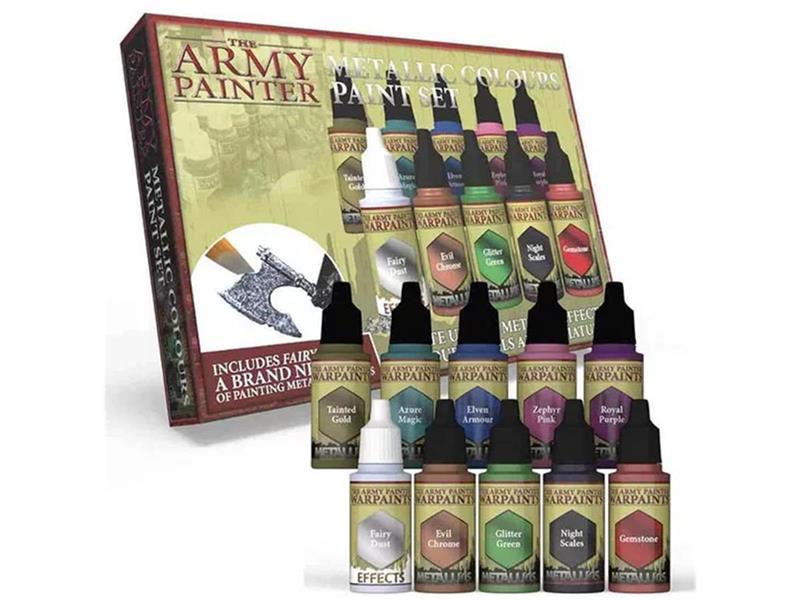The Army Painter: Warpaints: Metallic Colours Paint Set
