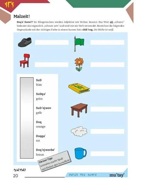 Arbeitsbuch Klingonisch
