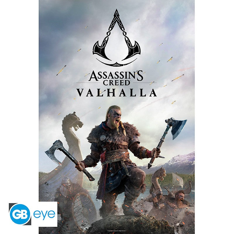 Assassin's Creed Maxi-Poster "Valhalla Raid" 91,5 x 61 cm