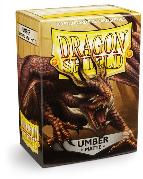 Dragon Shield Standard Sleeves - Matte Umber (100 Sleeves)
