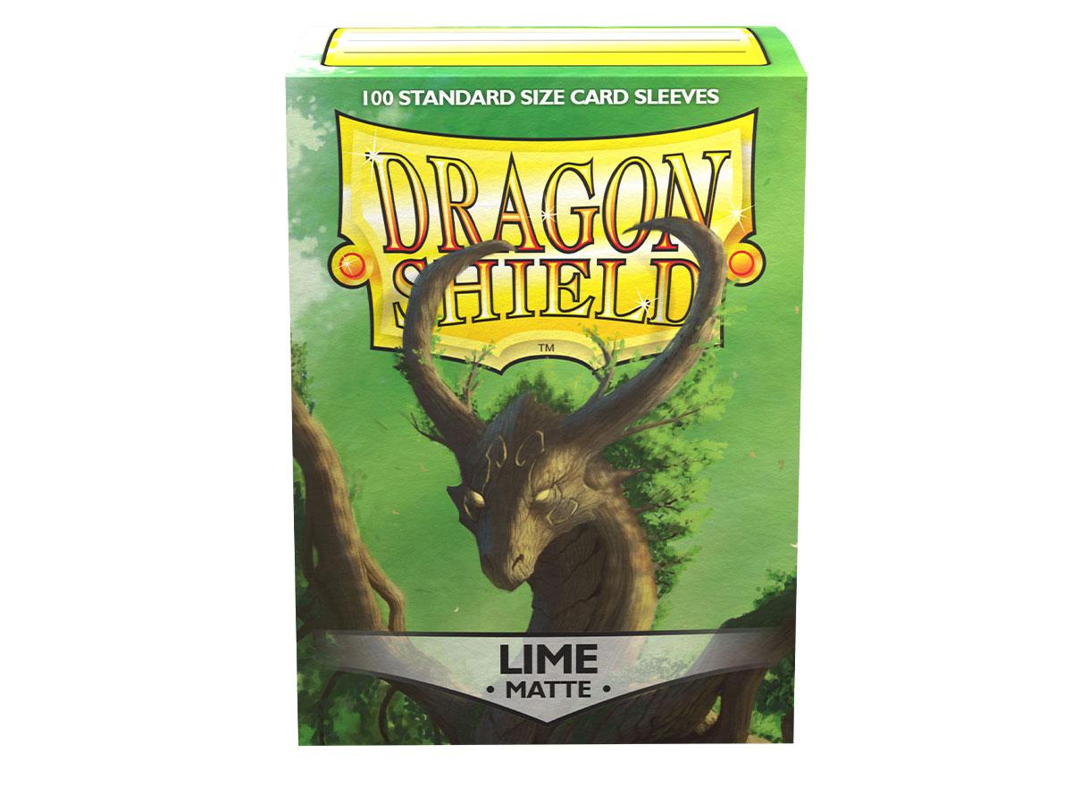 Dragon Shield Standard Sleeves - Matte Lime (100 Sleeves)
