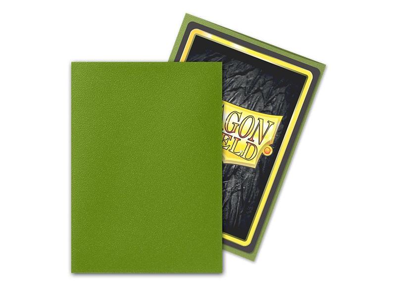Dragon Shield Standard Sleeves - Matte Olive (100 Sleeves)