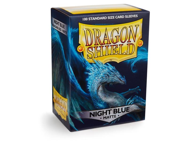 Dragon Shield Standard Sleeves - Matte Night Blue (100 Sleeves)