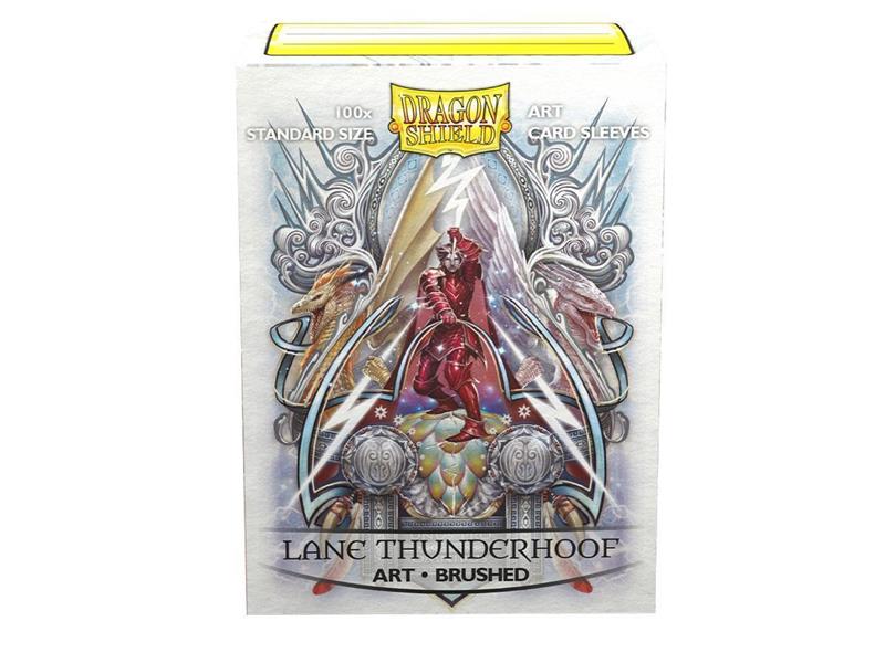 Dragon Shield Brushed Art Sleeves - Lane Thunderhoof: Coat-of-Arms (100 Sleeves)