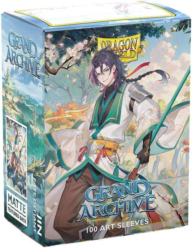 Dragon Shield Standard Hüllen - Matte Art Grand Archive: Jin, Fate Defiant (Limited Edition)