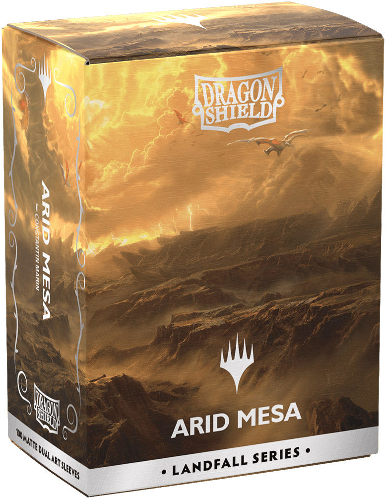 Matte Dual Art Sleeves MTG Landfall Series - Arid Mesa