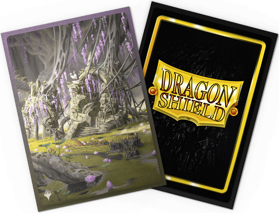 Matte Dual Art Sleeves MTG Landfall Series - Verdant Catacomb