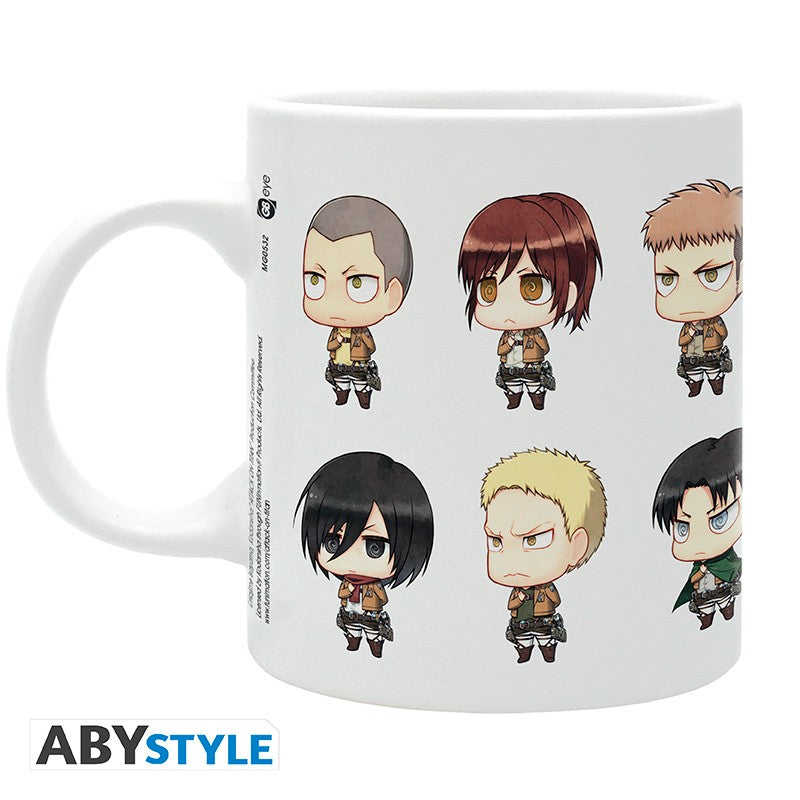 Attack on Titan Mug "All Chibis"