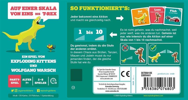 Auf einer Skala von Eins bis T-Rex (GER)