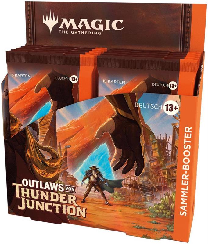 MTG - Outlaws of Thunder Junction Collector Booster Display (12) (GER)