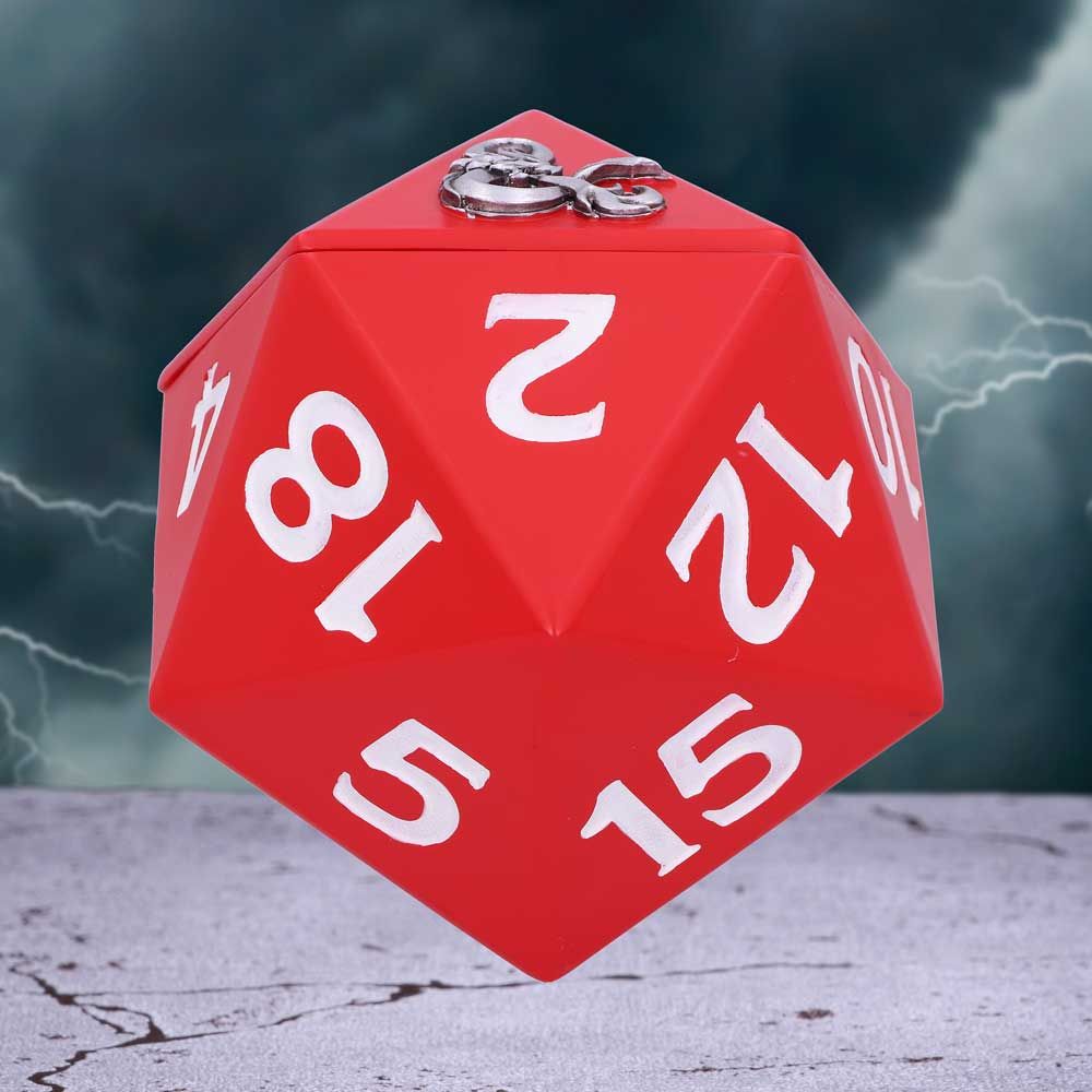 Dungeons & Dragons D20 Dice Box 13,5 cm