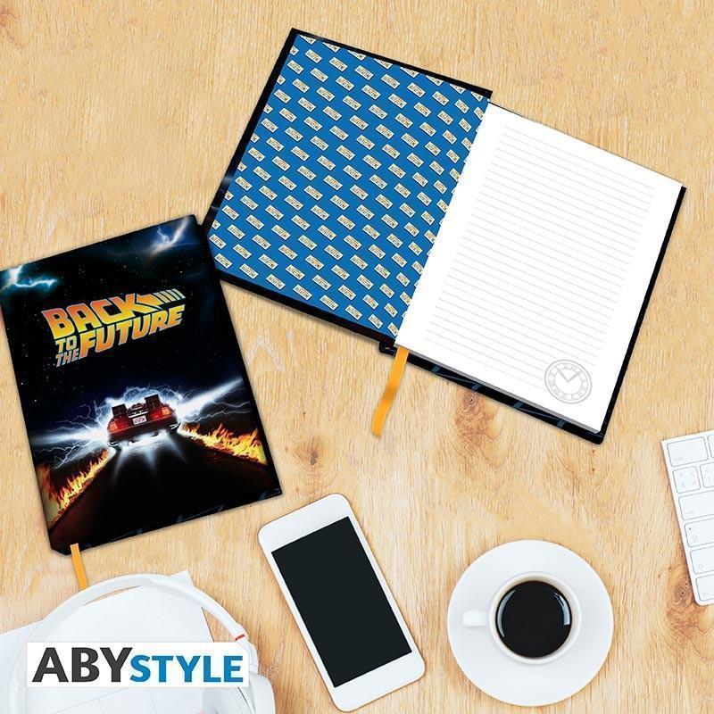 Back to the Future A5 Notebook DeLorean
