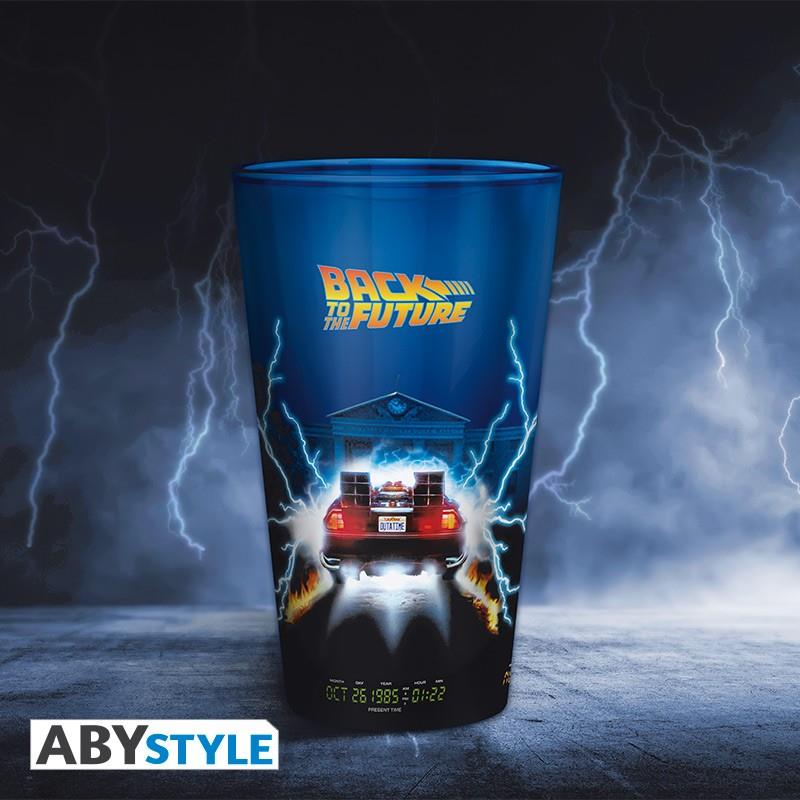 Back to the Future Glass DeLorean (large)