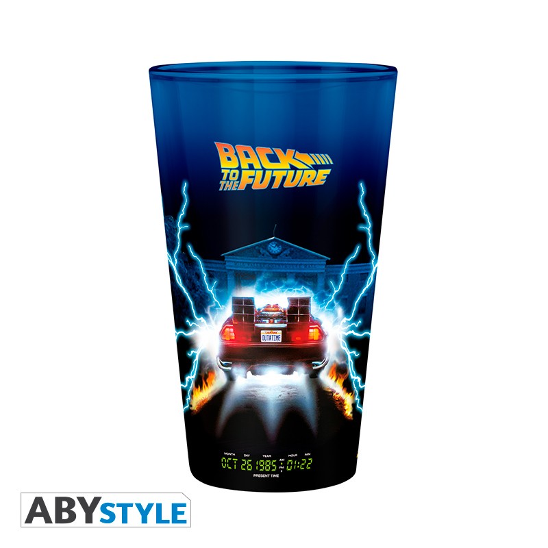 Back to the Future Glass DeLorean (large)
