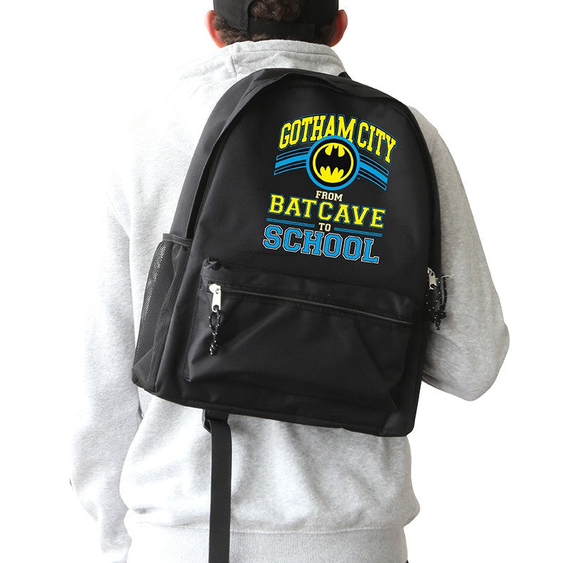 Batman Rucksack "BATCAVE TO SCHOOL"