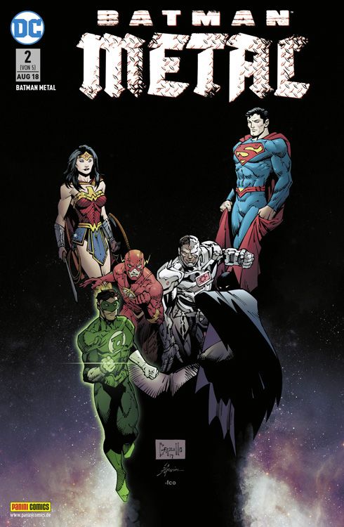 Batman Metal (Dark Days) 2 (von 5), Variant 1