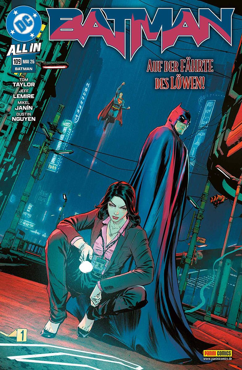 Batman (Rebirth) 109: Auf der Fährte des Löwen! - Merchfox Comic Shop