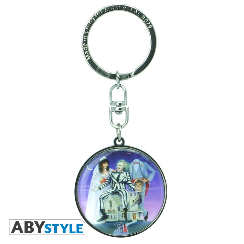 Beetlejuice Keychain "Beetlejuice and Maitland Couple"