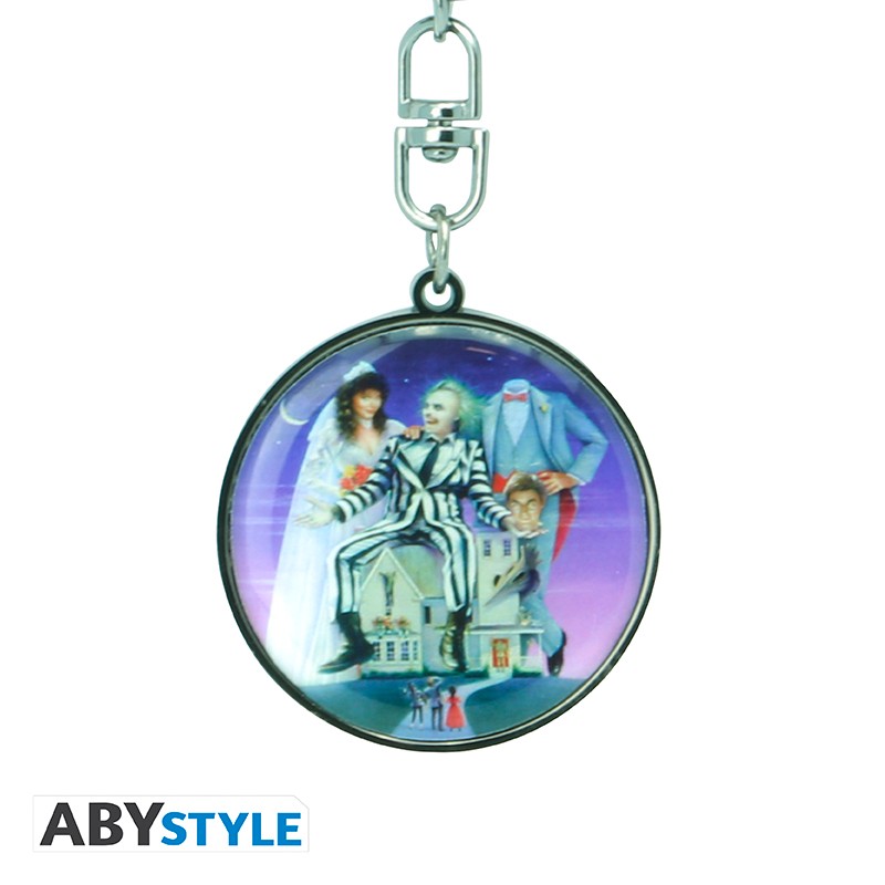 Beetlejuice Keychain "Beetlejuice and Maitland Couple"