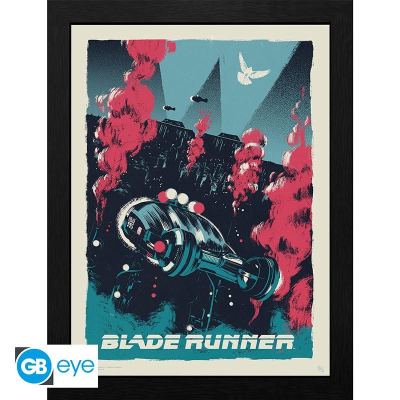 Blade Runner Poster im Rahmen "Warner 100th" 30 x 40 cm