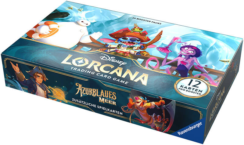 Disney Lorcana: Azurblaues Meer Booster-Display (24) (DE)