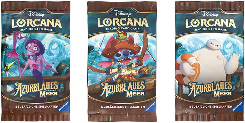 Disney Lorcana: Azurblaues Meer Booster-Pack (DE)
