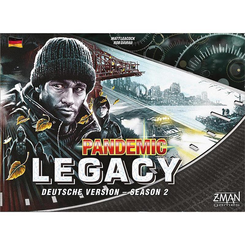 Pandemic Legacy - Season 2 Schwarz, German