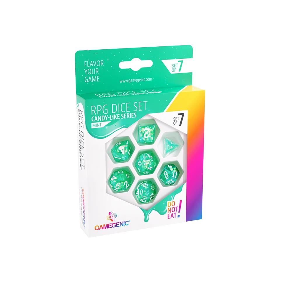 Candy-like Series - Mint - RPG Dice Set (7)