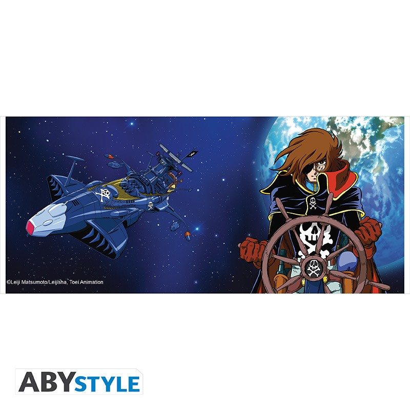 Albator Mug "Harlock & Ship"