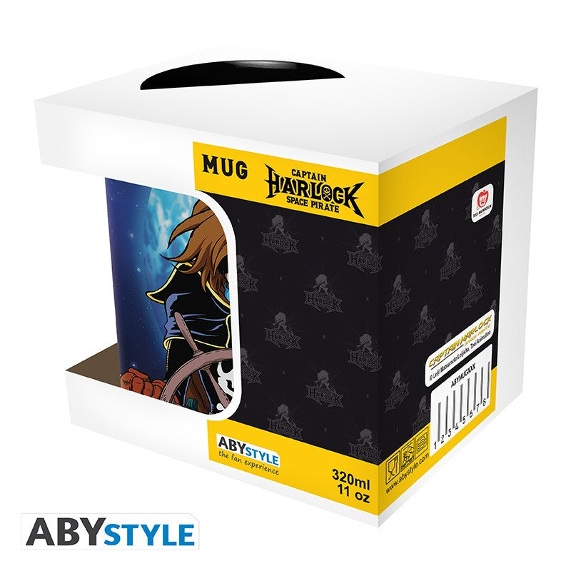 Albator Mug "Harlock & Ship"