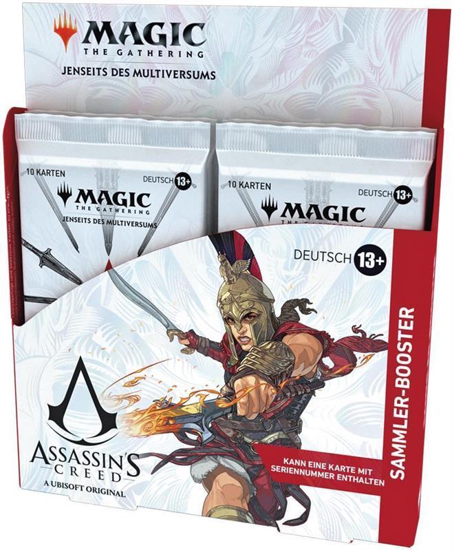 MTG - Universes Beyond: Assassin's Creed® Collector Booster Display (12) (GER)