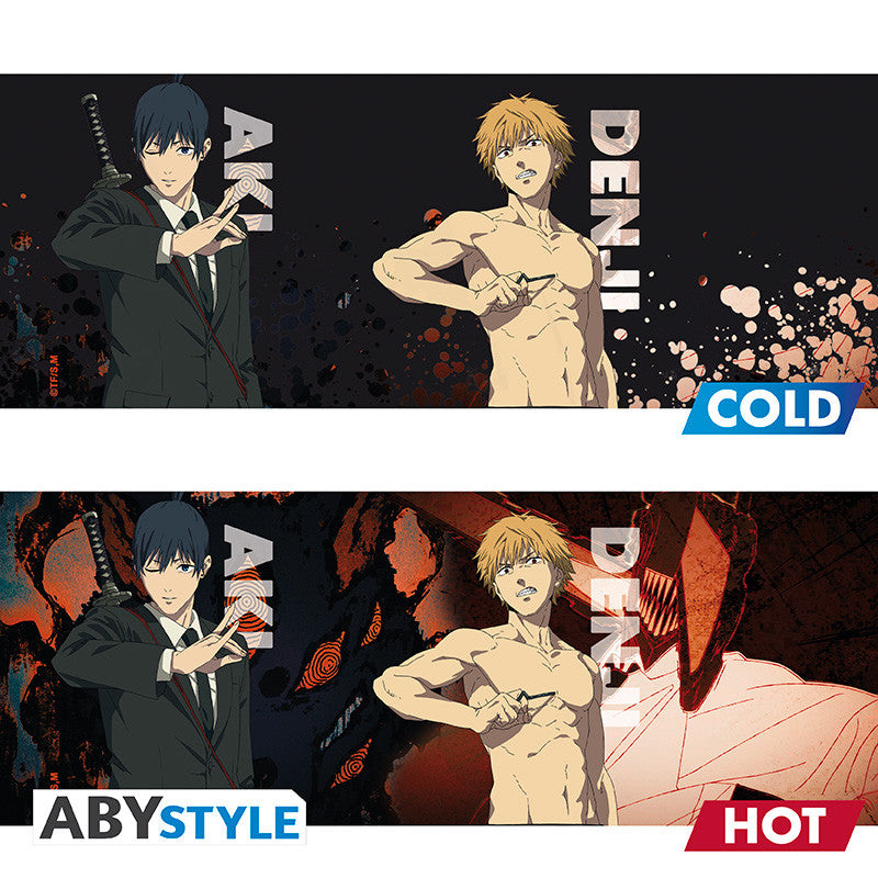 Chainsaw Man Heat Change Mug "Denji & Aki"