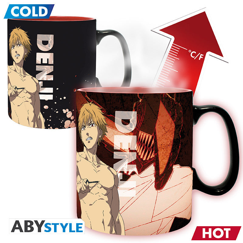 Chainsaw Man Heat Change Mug "Denji & Aki"