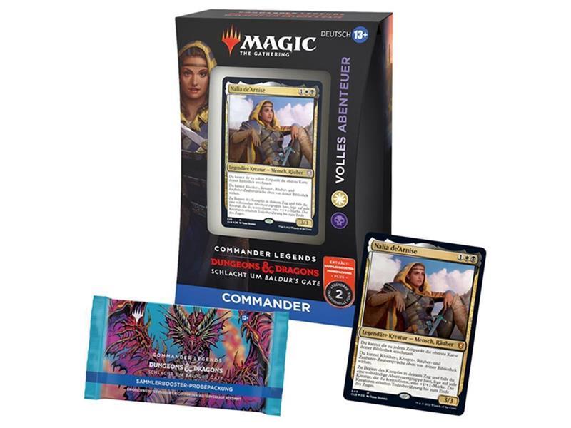 MTG - Commander Legends: Battle for Baldur's Gate Bundle (GER) Party Time (White/Black)