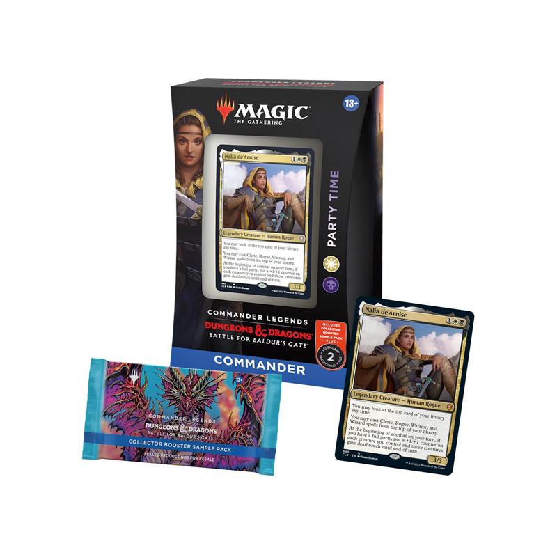 MTG - Commander Legends: Battle for Baldur's Gate Bundle (GER) Party Time (White/Black)