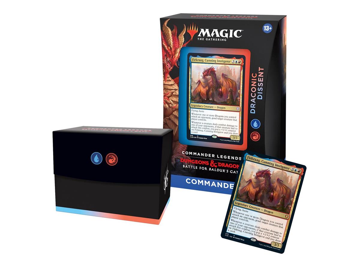 MTG - Commander Legends: Battle for Baldur's Gate Bundle (GER) Draconic Dissent (Blue/Red)