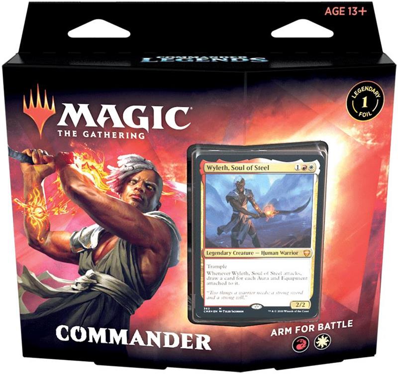 MTG - Commander Legenden Commander Deck (EN) Hitze des Gefechts (Weiß/Rot)