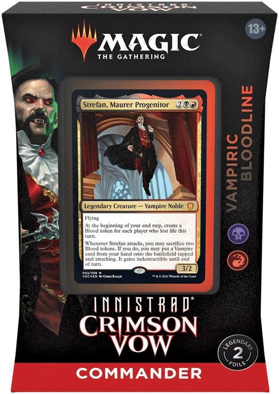 MTG - Innistrad: Crimson Vow Commander Deck (EN) Strefan, Maurer Progenitor