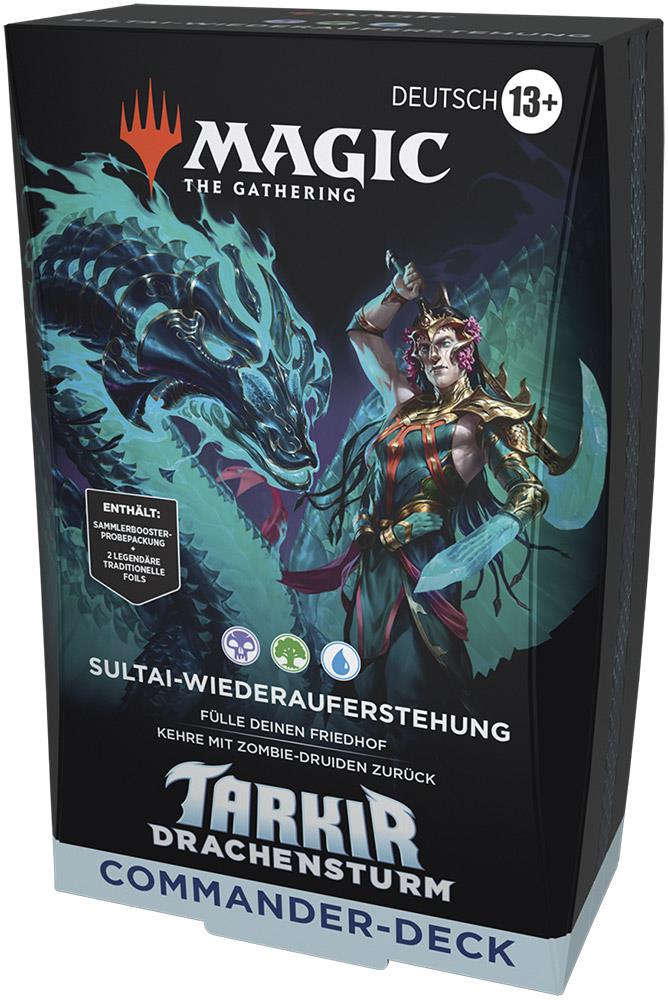 Magic: The Gathering Tarkir: Dragonstorm Commander Deck (GER) Sultai Arisen (Blue/Black/Green)