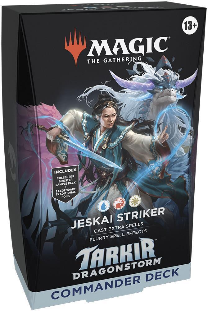Magic: The Gathering Tarkir: Drachensturm Commander-Deck (EN) Jeskai-Kampfkunst (Weiß/Blau/Rot)