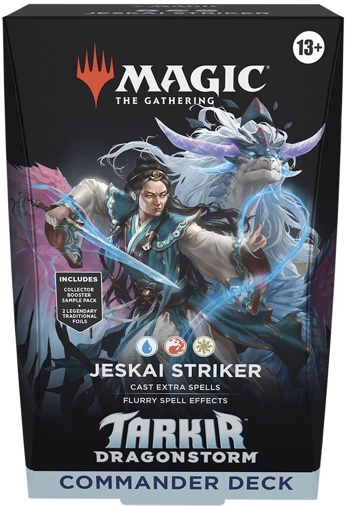 Magic: The Gathering Tarkir: Drachensturm Commander-Deck (EN) Jeskai-Kampfkunst (Weiß/Blau/Rot)
