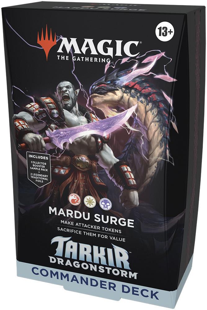 Magic: The Gathering Tarkir: Drachensturm Commander-Deck (EN) Mardu-Ansturm (Weiß/Schwarz/Rot)