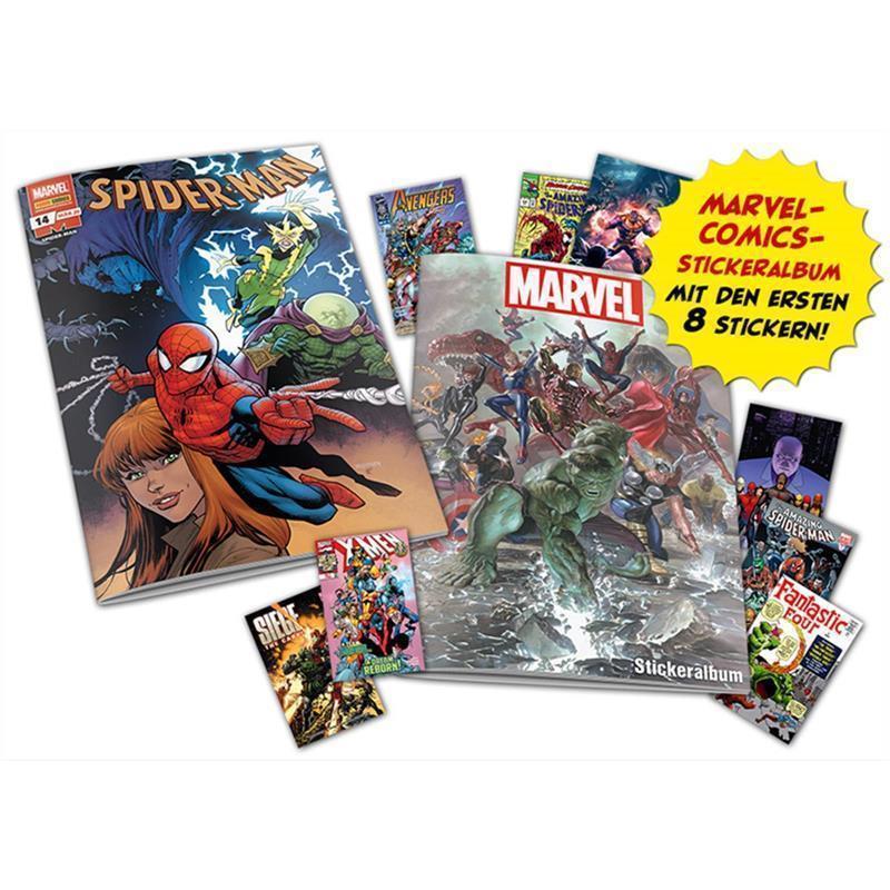 Spider-Man (2019) 14 (mit Stickeralbum + 8 Stickern)